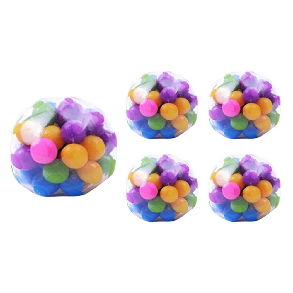 6cm Squish Confetti Ball Stress Sensory Squeeze Ball Autism Stress Calm 
