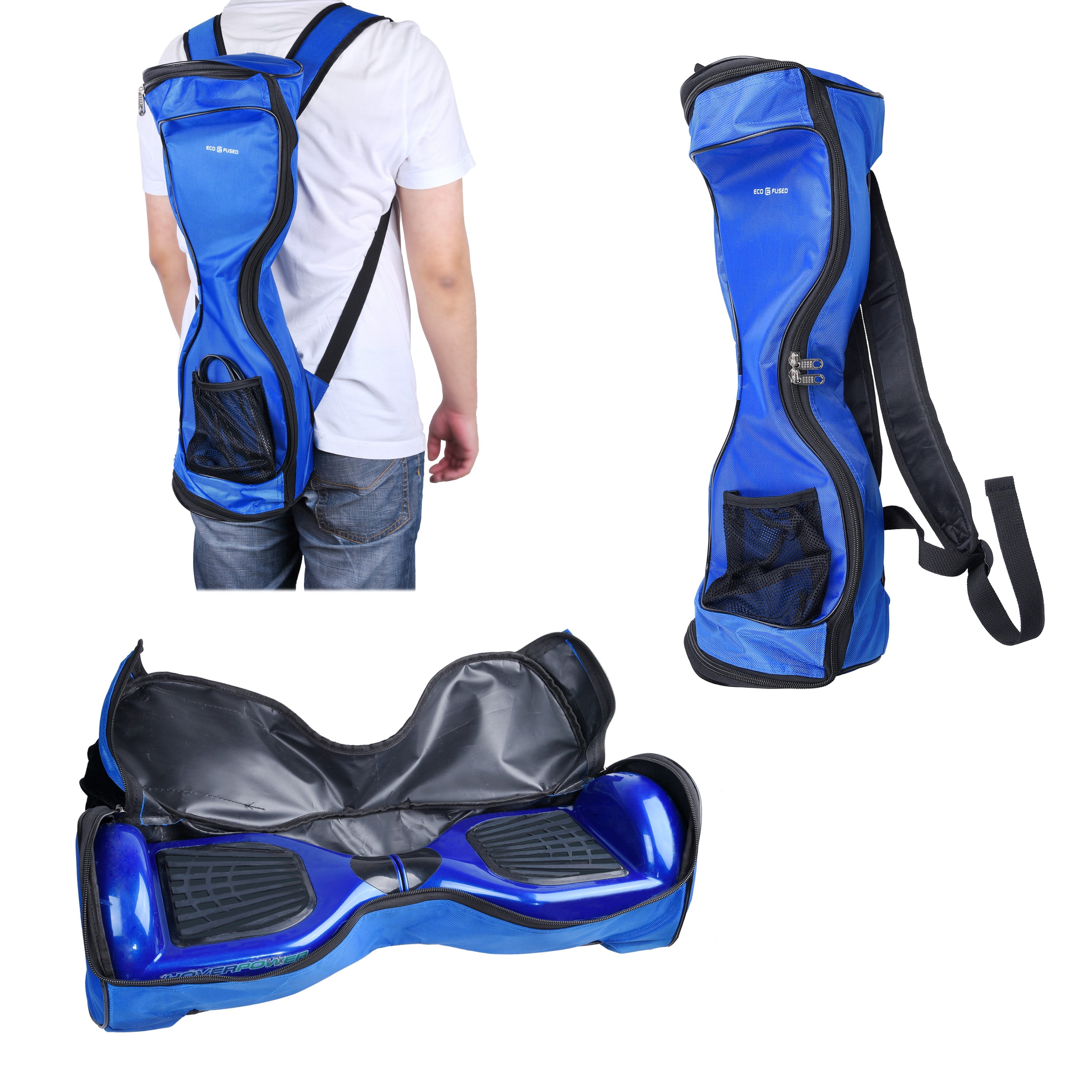 Hoverboard Waterproof Backpack to Carry and Store your Drifting Board (Two Wheels Smart Balance Board Scooter Electric... by Eco-Fused