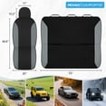 thumbnail image 6 of Road Comforts Car Seat Covers, PolyPro Front Seat Covers Set, Universal Fit Car Seat Protector for Cars Trucks Vans SUVs, Breathable, Easy to Install,Gray Full Set, 6 of 8
