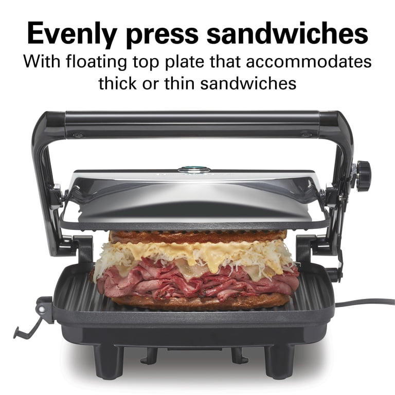 Hamilton Beach Panini Press & Indoor Grill, 10