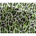 thumbnail image 4 of oneOone Viscose Chiffon Lime Green Fabric Giraffe Animal Skin Sewing Material Print Fabric By The Yard 42 Inch Wide, 4 of 4
