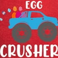 thumbnail image 3 of CafePress - Cute Easter Egg Crusher Monster Truck Boys T Shirt - Mens Football Shirt, 3 of 4