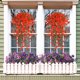 thumbnail image 4 of Simulated Fake Flower Wall Hanging Outdoor Garden Hanging Basket Decoration, 4 of 6