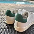 thumbnail image 4 of Adi-das Stan Smith White Collegiate Green Men's Athletic Shoes Q46123 Size 6.5, 4 of 6