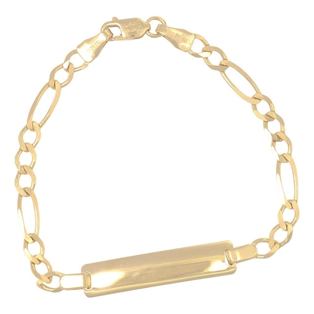 Esclava Italiana Imperial Jewelry Figaro 10 Quilates 3.5mm 14cm