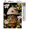 thumbnail image 3 of Petite Maison de Fée Mignonne - Kit de Peinture Diamant Premium, 3 of 5