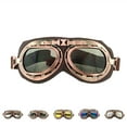 thumbnail image 2 of Bangcool Ski Goggles Adjustable Windproof Vintage Outdoor Goggles Motorcycle Goggles, 2 of 5