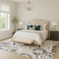 thumbnail image 4 of Addison Rugs Chantille Indoor/Outdoor Transitional Geometric Silver Machine Washable Rectangle Rug, 3' x 5', 4 of 6
