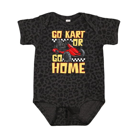 Inktastic Go Kart Funny Go Karting Boys or Girls Baby Bodysuit