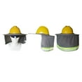 thumbnail image 2 of destyer Hard Hat Sunshade Neck Shield Neck Sun Shade Protector Grey, 2 of 9