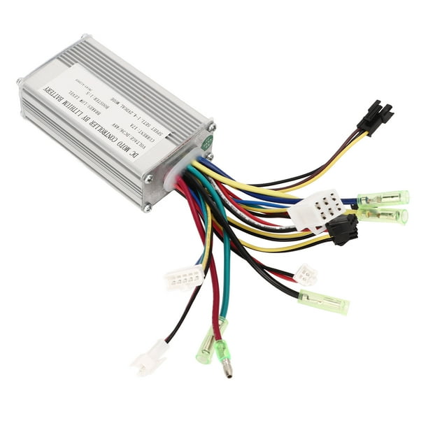Controlador De Motor De Bicicleta Eléctrica, Interfaz Estándar 36V 48V Máximo 17A Controlador De Motor De aleación De Aluminio Para Vehículos De Montaña