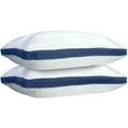 thumbnail image 6 of Pack of 2 Bed Pillows Quilted Hotel Quality Down Alternative Gusseted Pillow, 6 of 16
