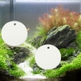 thumbnail image 1 of Raindrops 2Pcs Fish Tank Floating Toys Multi Acrylic Betta Tunnel Toy for Betta Fish Owners Dual Sided Design, 1 of 8