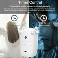 thumbnail image 4 of Robot Rideau Électrique, pour Contrôle par Application TUYA, Silencieux, Pratique, Portée de 10m, Installation Facile, Ouvre-Rideau Intelligent pour Rail en T, Tringle Romaine en U, 4 of 7