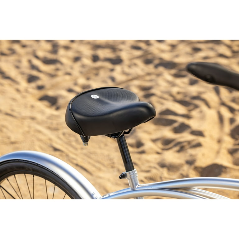 Schwinn Huron 1 Cruiser Bike, 26 Inch Wheels, Silver, for Ages 14+