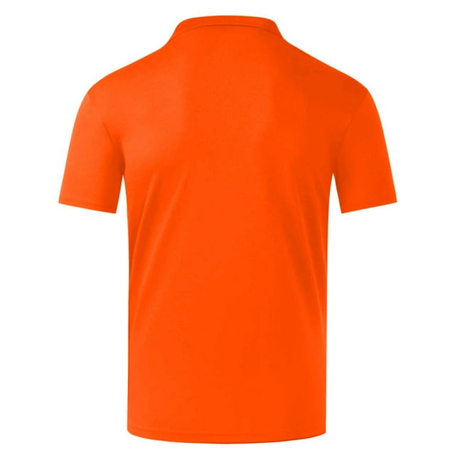 XMMSWDLA Hauts à Manches Courtes Col en V pour Femmes T-Shirt d'Été Décontracté Blouses Amples Orange Hauts Mignons