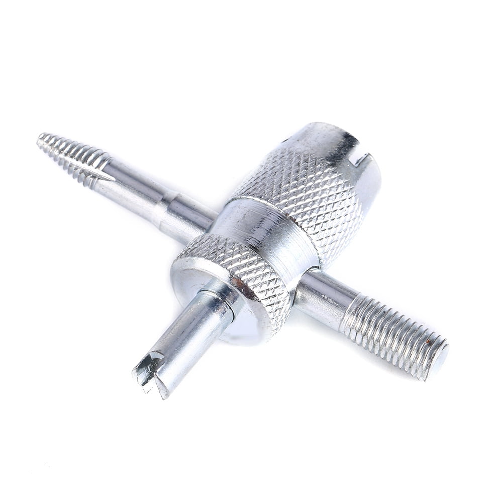 Mgaxyff Tyre Repair Kit,Tire Valve Repair Tool,4‑Way Car Bike Truck