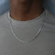 thumbnail image 5 of Collar de cadena Figaro de acero inoxidable para Hombres, Collar largo de Color dorado, joyería de regalo, 3mm, moda, nuevo, 5 of 5