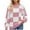 Pinks, variant on Mock Neck Long Sleeve Sweater Women Plaid Print Winter Warm Ribbed Cuff Long Sleeve Shirts Solid Casual Loose Oversized Pullover Sweaters