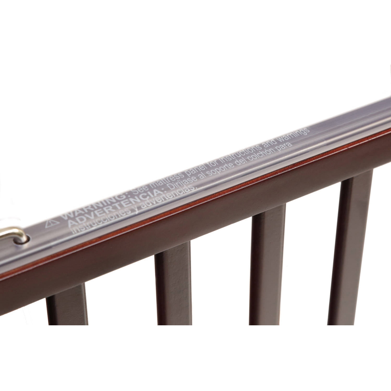 L.A. Baby Commercial Grade Full Size Wooden Folding Crib, Cherry
