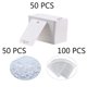 thumbnail image 5 of Juego de 200 tarjetas para exhibición de collares y pendientes, incluye 50 tarjetas blancas para sujetar aretes, 50 bolsas autosellantes, 100 topes de goma para aretes, tarjeta para hacer joyas de, 5 of 5