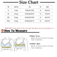 thumbnail image 3 of ALLLIST Lace Womens Bras Plus Size Pack Wireless Lingerie Sets Blue Solid Comfy Bras for Ladies Xl-4xl, 3 of 6