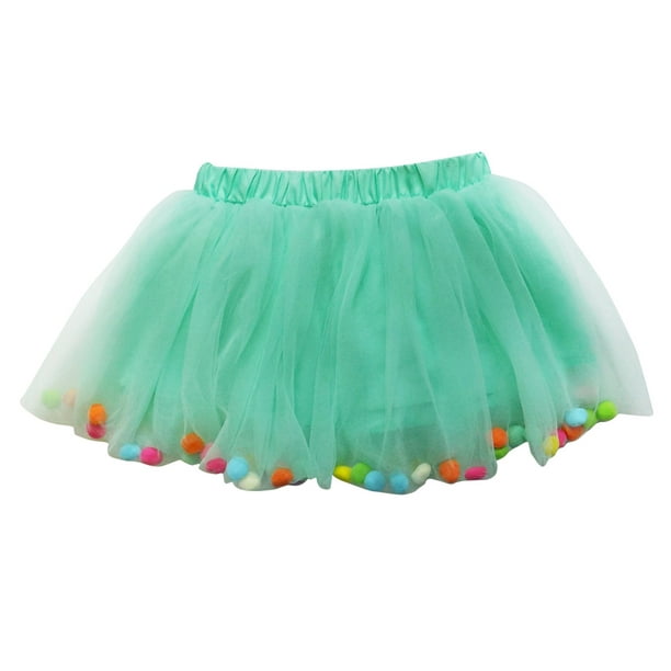 uøkonomisk Ond Athletic So Sydney Toddler Kids Size POM POM Tutu Skirt Birthday Costume Dress up -  Walmart.com