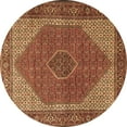 thumbnail image 1 of Ahgly Company Indoor Round Persian Brown Traditional Area Rugs, 5' Round, 1 of 4