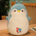 thumbnail image 3 of Manta de almohada de felpa Kawaii para niños, muñeco suave de animales de dibujos animados, dinosaurio, cerdo, unicornio, conejo, oso, pingüino, gato, 3 of 5