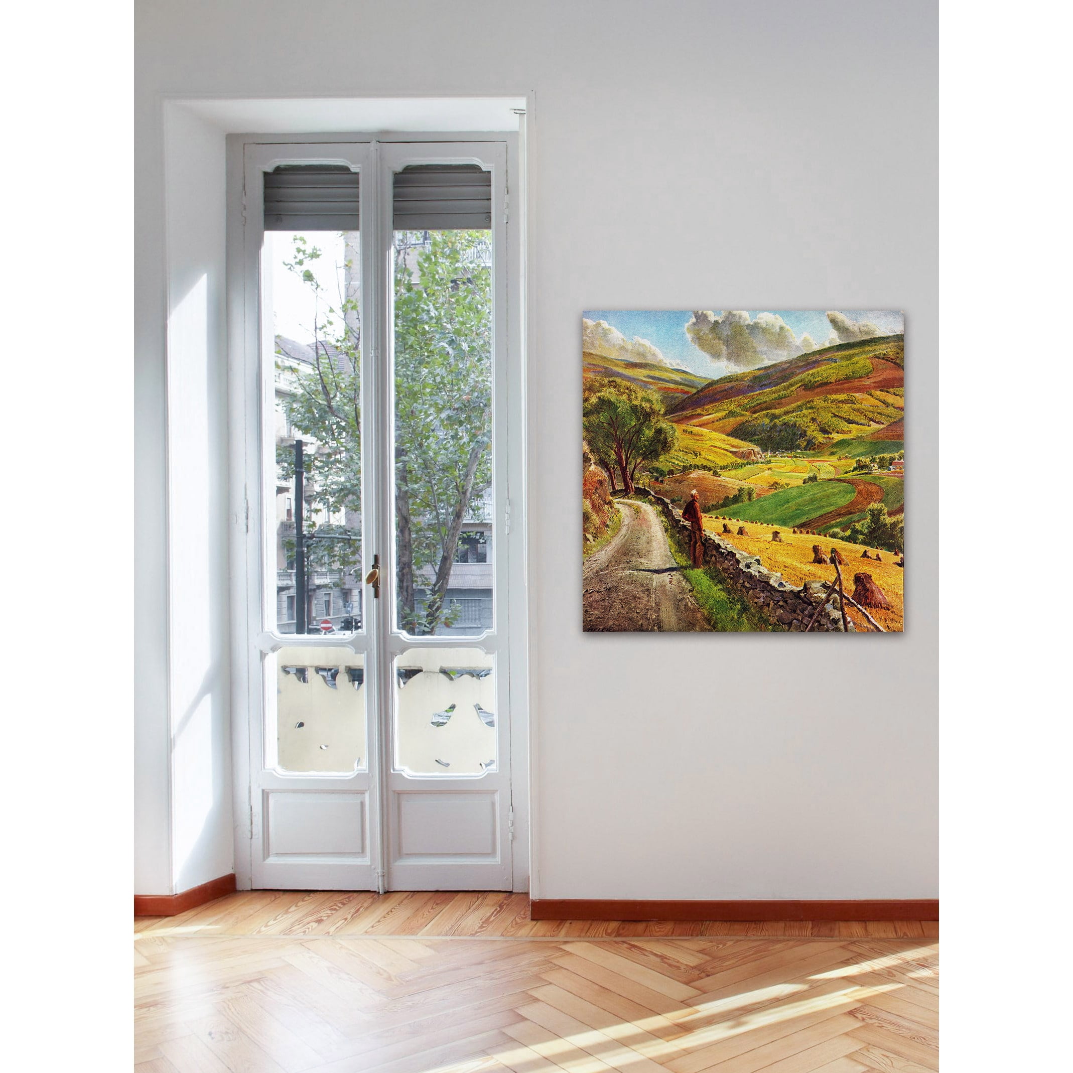 Marmont Hill 'My Country' Painting Print on Wrapped Canvas