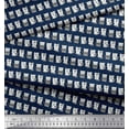 thumbnail image 2 of Soimoi Cotton Duck Fabric Cat Animal Print Fabric by Yard 56 Inch Wide, 2 of 3