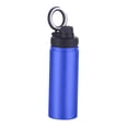 thumbnail image 2 of Botella de agua deportiva de acero inoxidable de 32 oz con aislamiento al vacío y soporte para teléfono Azul, 2 of 9