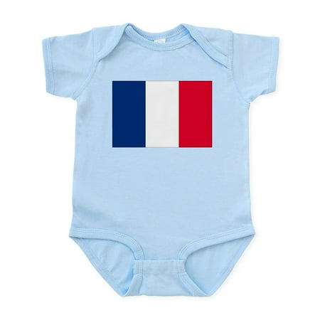 

CafePress - French Flag Infant Bodysuit - Baby Light Bodysuit Size Newborn - 24 Months