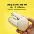thumbnail image 4 of 2.4G Wireless Mouse for Laptop, Compact and Portable Ergonomic Extra-Small Design Silent Cordless Mouse with USB Receiver(Milk Tea), 4 of 9