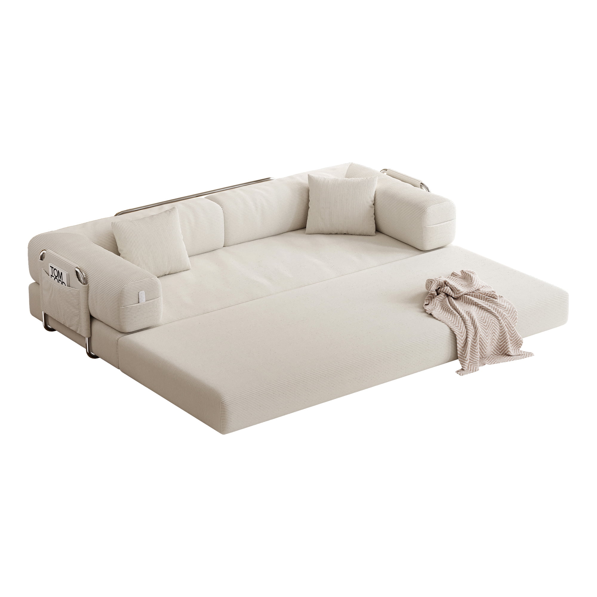 CARZZI LIFE Convertible Teddy Bear Sofa Bed 78.7 inch - Walmart.com
