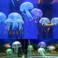 thumbnail image 2 of Novelty Small Size Jellyfish Ornament Aquarium Decor Aquarium Landscaping Hot Selling Vivid Jellyfish Glowing Jellyfish Fish Tank Decoration Artificial Jellyfish PINK, 2 of 8