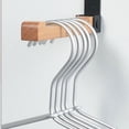 thumbnail image 2 of MasteelfCA Over Door Hook Iron Door Back Organizer Punch Free Hanging Storage Hanger, 2 of 9