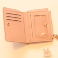 thumbnail image 3 of Cartera de Anime de Hello Kitty Kawaii Sanrios, monedero pequeño de dos pliegues, pequeño y fresco, gran capacidad, regalos de vacaciones, 3 of 4