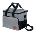 thumbnail image 2 of Insulated Picnic Bag 27L Large Capacity Soft Cooler Waterproof Thermal Lunch Tote With Shoulder Strap Outdoor Camping Beach Travel Ice Bag For Food Drinks Storage, 2 of 6