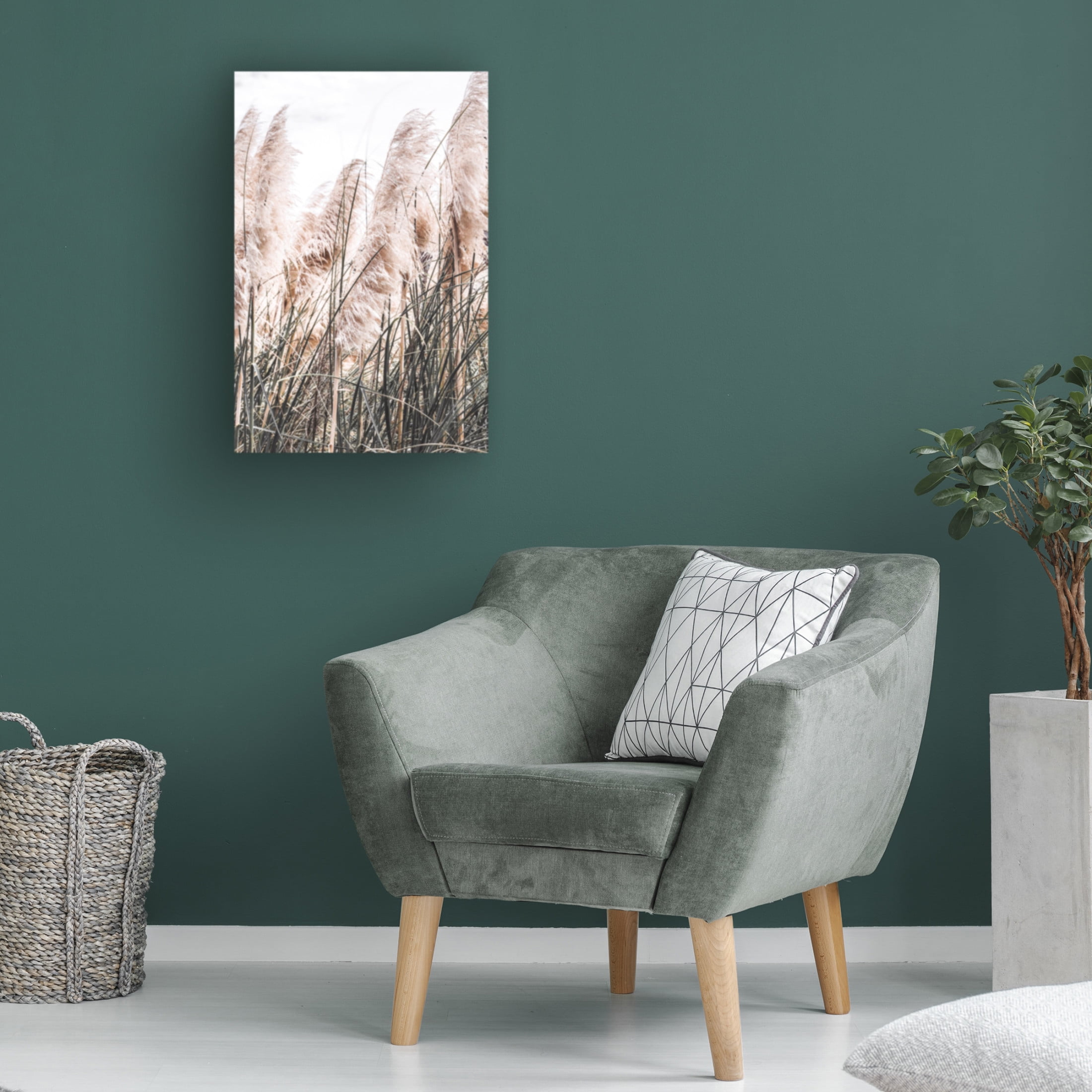 Canvas Wall Art - Incado 'Pampas' Wall Art for Living Room, Bedroom, or Office Décor by Trademark Fine Art - 22 x 32 Inches