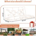 Replacement Cushions for Swing,Thicken 4" Waterproof Porch Swing Seat