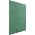 thumbnail image 2 of Ekena Millwork 19 5/8"W x 19 5/8"H Avila EnduraWall Decorative 3D Wall Panel, Universal Pearl Metallic Sea Mist (12-Pack for 32.04 Sq. Ft.), 2 of 6