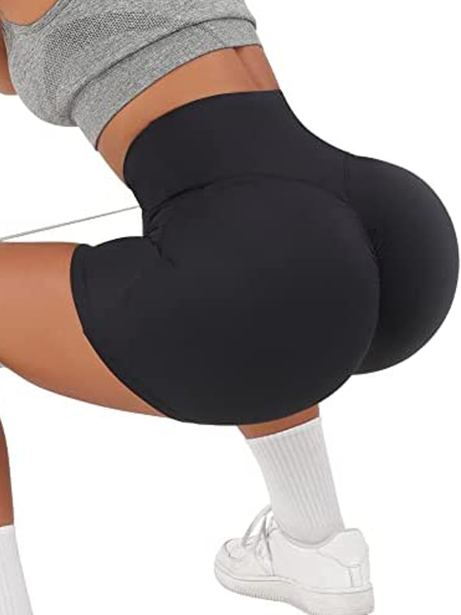 Womens Booty Yoga Shorts Butt Lifting Biker Calças Curtas Para Treino  Running Athletic Bottom Sports Gym Leggings Hot De $25,07