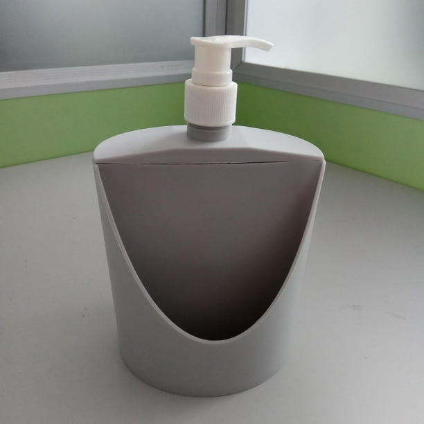Dispensador de jabón de cocina perfecl con soporte de esponja 500 ml