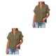 thumbnail image 4 of Camisa de blusa de manga corta Minnieouse para mujer Ropa de vacaciones en la playa Top de verano, 4 of 6