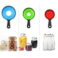 thumbnail image 4 of 3pcs Collapsible Funnel Set, Kitchen Silicone Collapsible Funnel, Wide Mouth Canning Funnel, Large and Small Funnel for Liquid, Oil, and Powder Transfer, 4 of 8