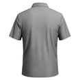 thumbnail image 3 of Lumtrix Men'S Beer Belly Polo Shirts Short Sleeve Summer Casual Quick Dry Workout Tops Lightweight Casual Golf Shirts Light Green 4XL, 3 of 4