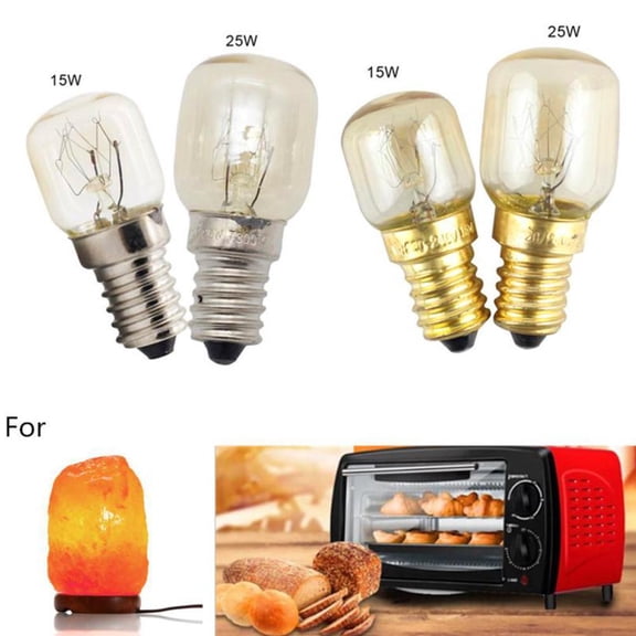 25w E14 Oven Lamps Cooker Heat Resistant Light Bulb