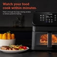 thumbnail image 2 of COSORI Air Fryer 6.5QT, 12-in-1 Large Airfryer Oven for Quick&Easy Meals, 80+Recipes, Features AdaptIQ Technology for Crispy Results, Clear Window, Nonstick Basket and Dishwasher Safe, Black Pro, 2 of 7