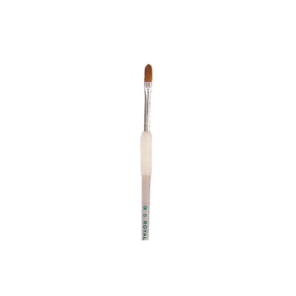 Royal & Langnickel(R) Soft-Grip Pure Sable Filbert Brush-Size 6 - SG1170-6